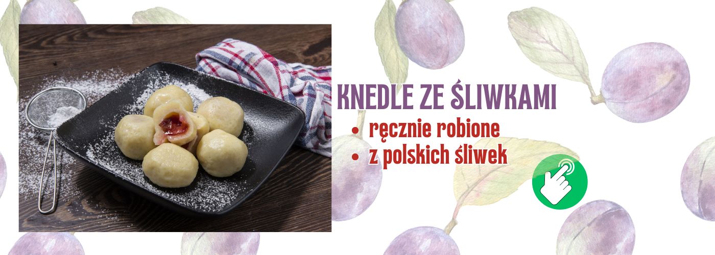 knedle ze śliwkami
